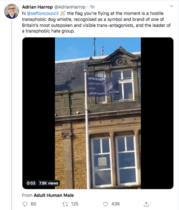 Sefton Council flies the flag