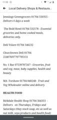 Southport Basics Food Deliveries. Does Anyone Know?