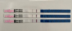 Is it normal to have this much of a strong line on an IC so early on?