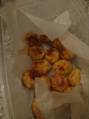 To ask you to show me your baking/food?