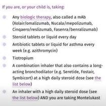 Asthamtics - anyone received a text