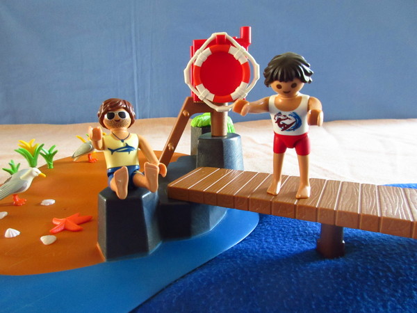 An outbreak of Covid-19 has occurred for the Playmobil people in our house...