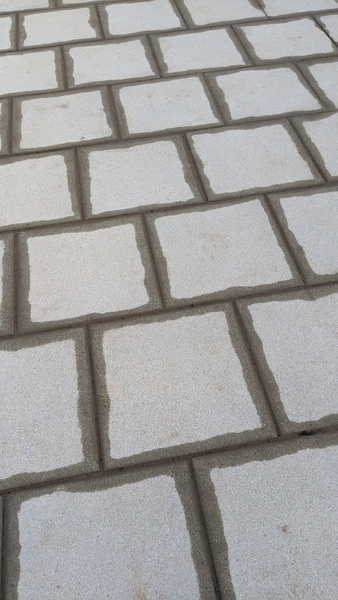 How soon after pointing patio can I clean it?