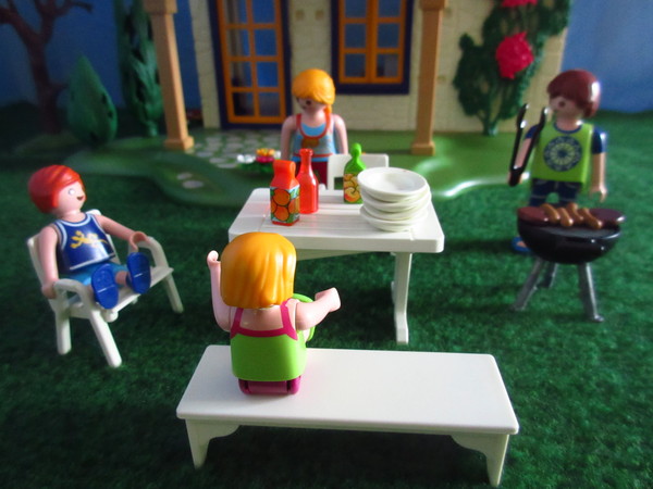 An outbreak of Covid-19 has occurred for the Playmobil people in our house...