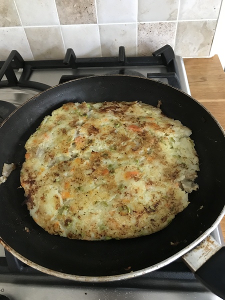 To ask you to show me your baking/food?