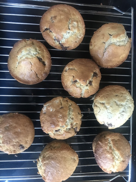 To ask you to show me your baking/food?