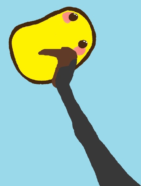 Make a potato look like a Disney character