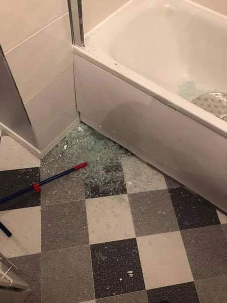 Struggling to cope violent child.