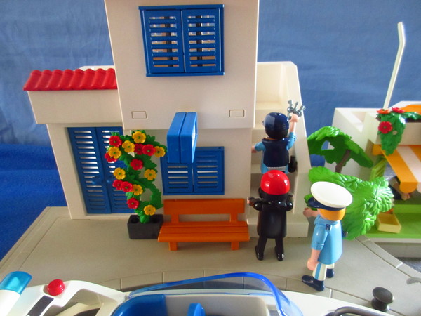 An outbreak of Covid-19 has occurred for the Playmobil people in our house...