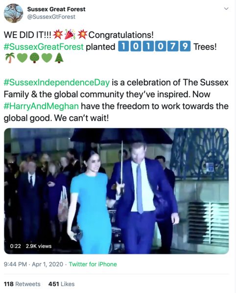 Does anyone want a thread for people who are happy for Harry and Meghan? Thread  3