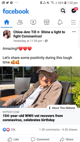A positive thread to balance the panic. Do you know anybody who has recovered? If so then please share here