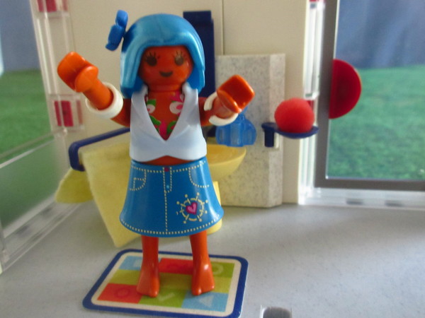 An outbreak of Covid-19 has occurred for the Playmobil people in our house...