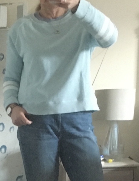 Does this sweatshirt look boxy to you?