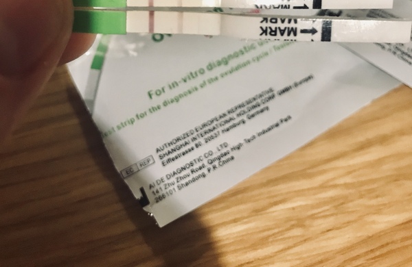 Opk as pregnancy test.