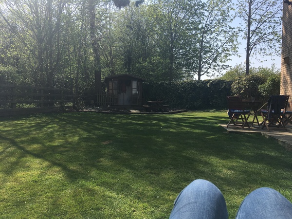 Why aren't people in their gardens or gazing out their window ?