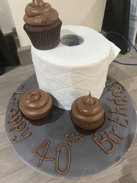To ask you to show me your baking/food?