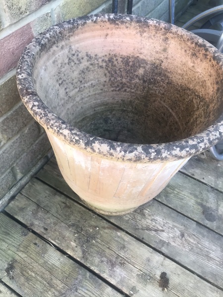 Can I repaint this terracotta pot?