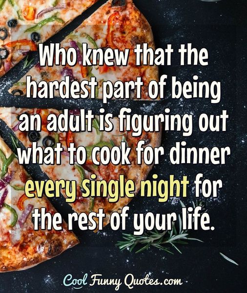 To be so stressed and exhausted by pandemic meal planning