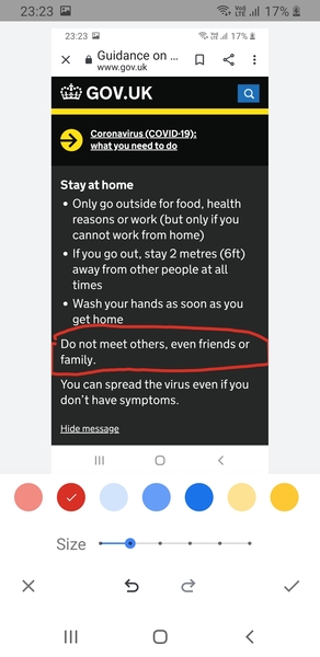 Is it ok to meet with boyfriend who I don't live with and go on a socially distant walk?