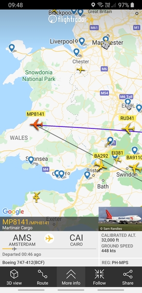 Flight Radar 24 pt 2