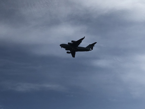 Military jets over Manchester