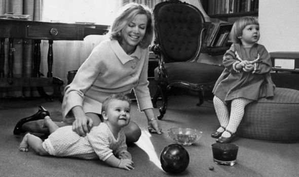 Honor Blackman dies- news reader refers to her “two adopted children”