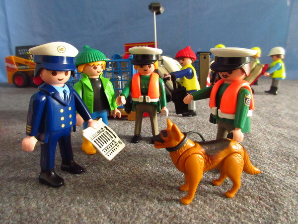 An outbreak of Covid-19 has occurred for the Playmobil people in our house...