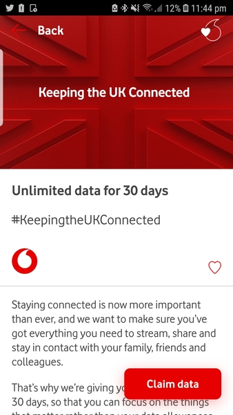 To think I shouldn't have to shell out for Vodafone when i can't help working from home?