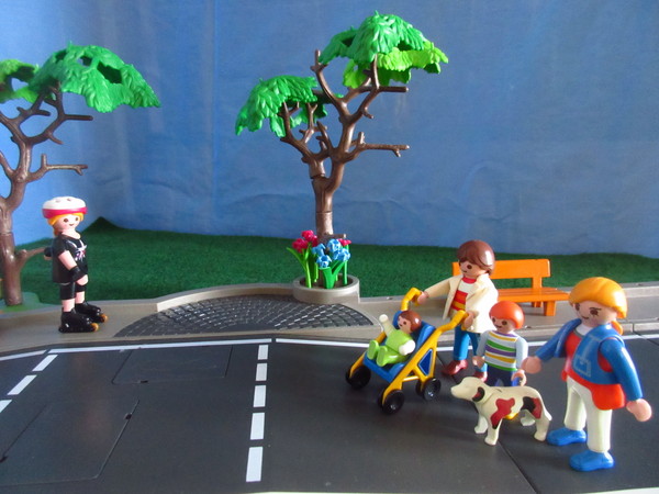 An outbreak of Covid-19 has occurred for the Playmobil people in our house...