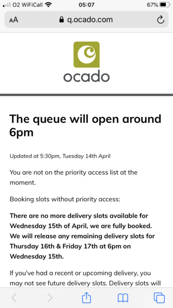 Ocado smart pass trials, tribulations and tiers