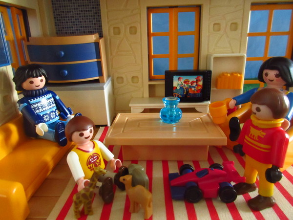 An outbreak of Covid-19 has occurred for the Playmobil people in our house...