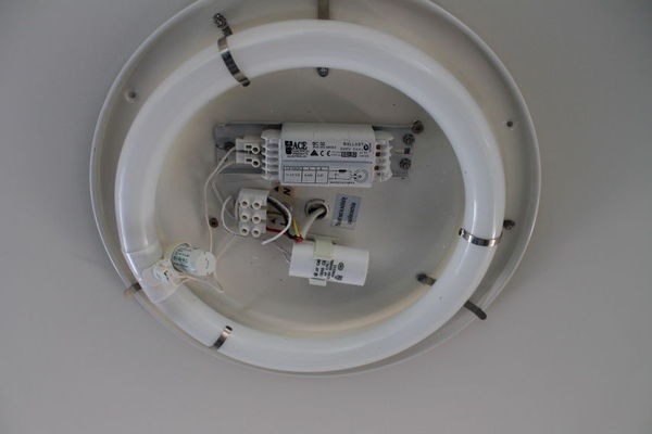 Electrician has installed non replaceable LED lights in rental property