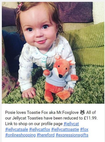 Desperately seeking a little jellycat fox in a blue jumper :(
