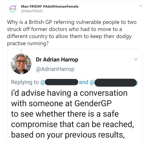 To think this doctor really really hates mumsnet