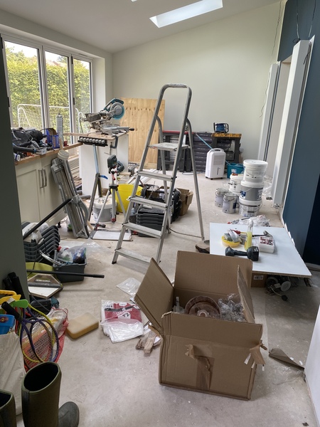 Anyone else been left living in a bit of a building site?