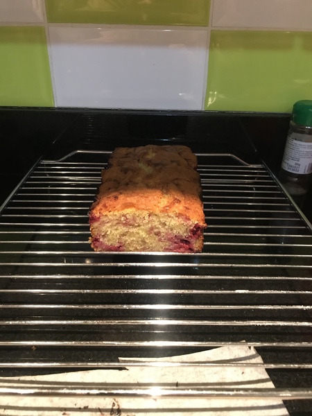 To ask you to show me your baking/food?