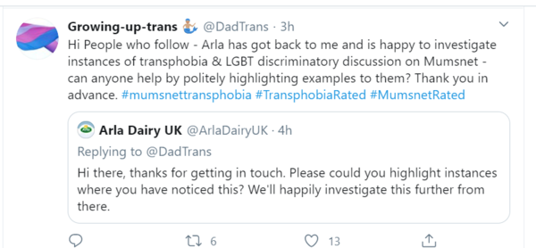 Dr Adrian Harrop (a trans activist) just asked for screen shots of anti trans statements posted here at MN