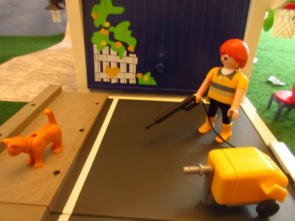 An outbreak of Covid-19 has occurred for the Playmobil people in our house...