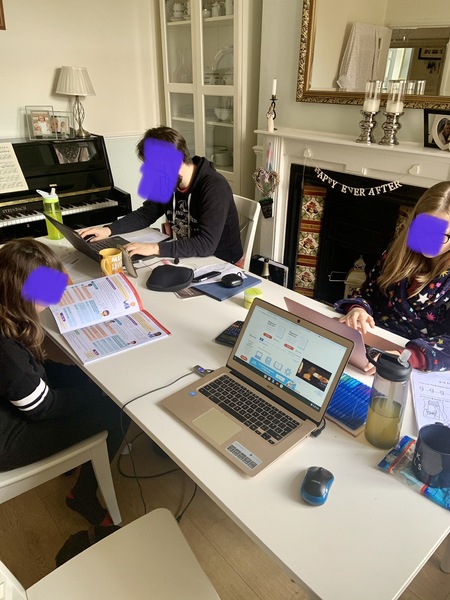 Teen homeschooling - share their workspace set up please
