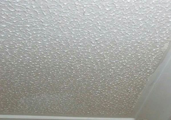 To think artex ceilings are not that bad