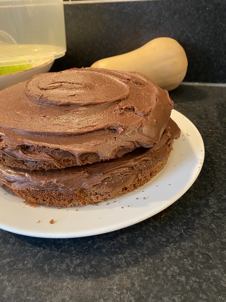 To ask you to show me your baking/food?