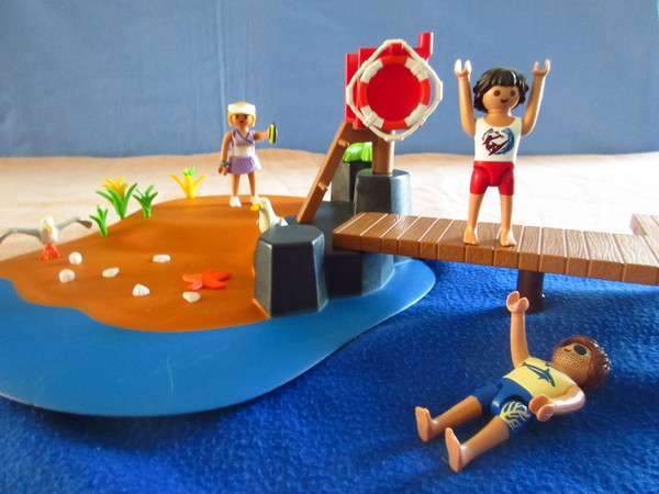 An outbreak of Covid-19 has occurred for the Playmobil people in our house...