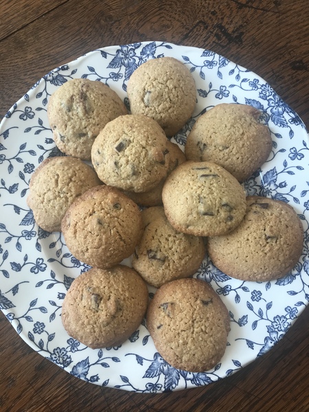 To ask you to show me your baking/food?