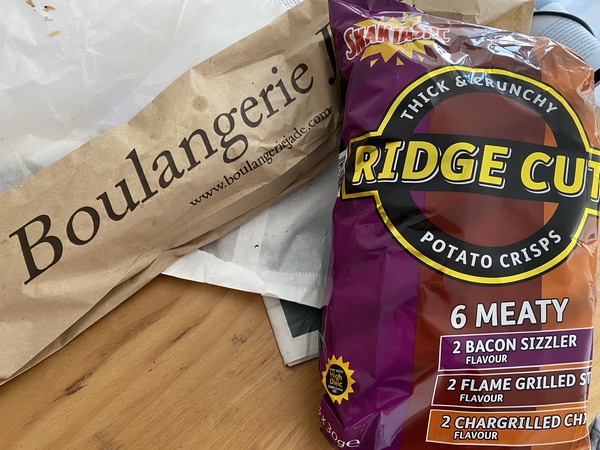 The “I just had a sit down in the park with crisps” brigade