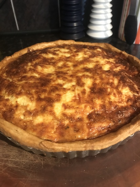 To ask you to show me your baking/food?