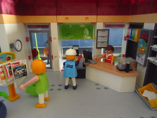 An outbreak of Covid-19 has occurred for the Playmobil people in our house...