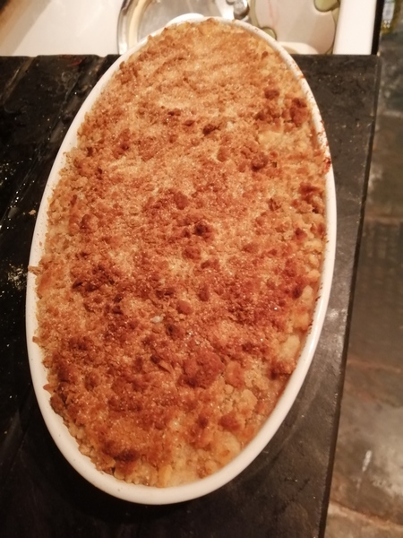 To ask you to show me your baking/food?