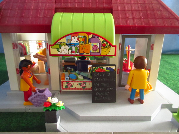 An outbreak of Covid-19 has occurred for the Playmobil people in our house...