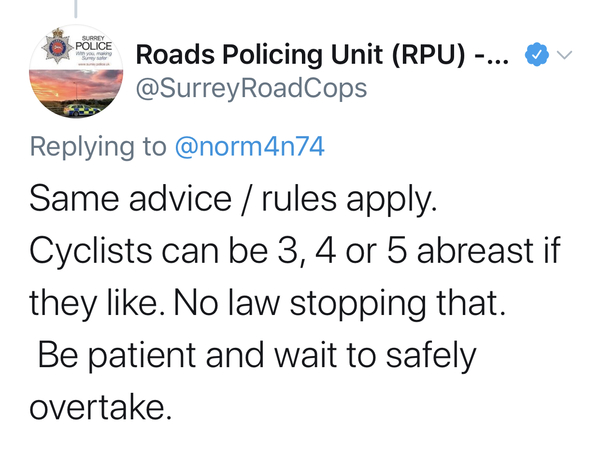 To think cycling should be banned under lockdown?