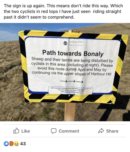 Please use the countryside responsibly- so fed up